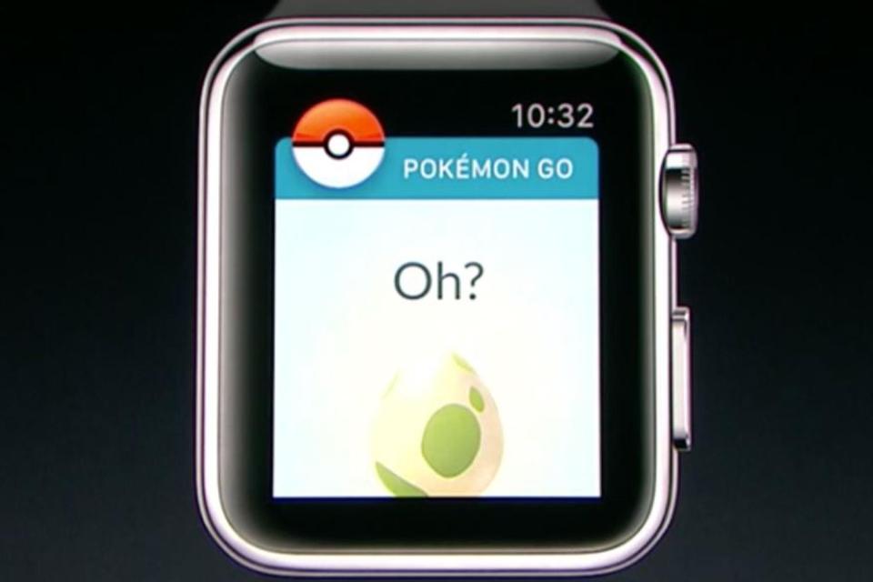  Push notifications will be fed to the users wrist alerting them to nearby Pokemon, Pokestops and when your eggs hatch