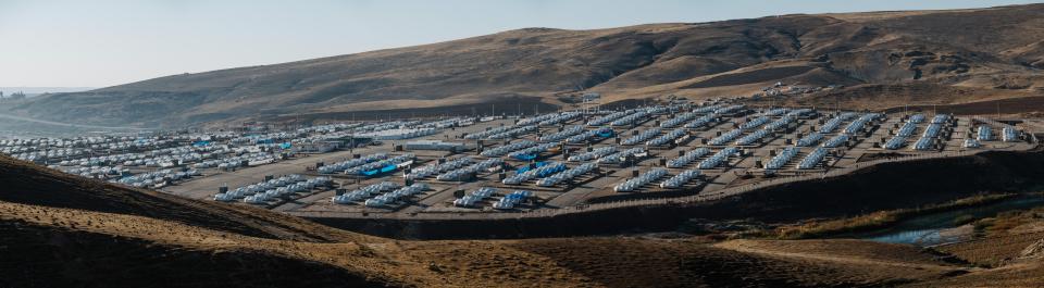  General View of Zelikan refugee camp