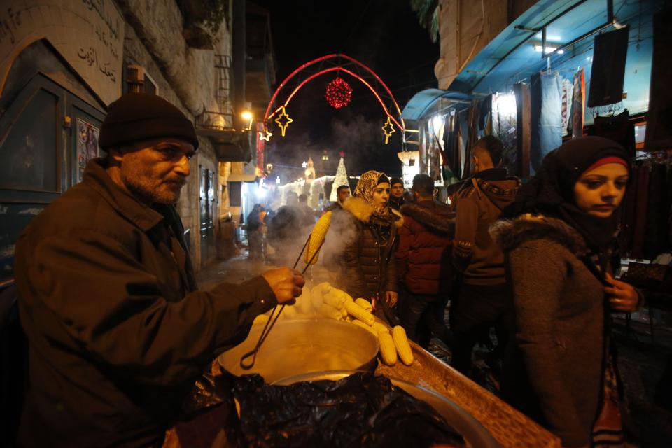  Revellers could be seen purchasing street foods as they enjoyed the festivities