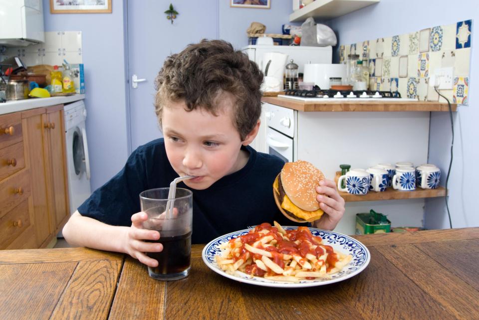  Some parents said they never thought they would let their child eat junk food