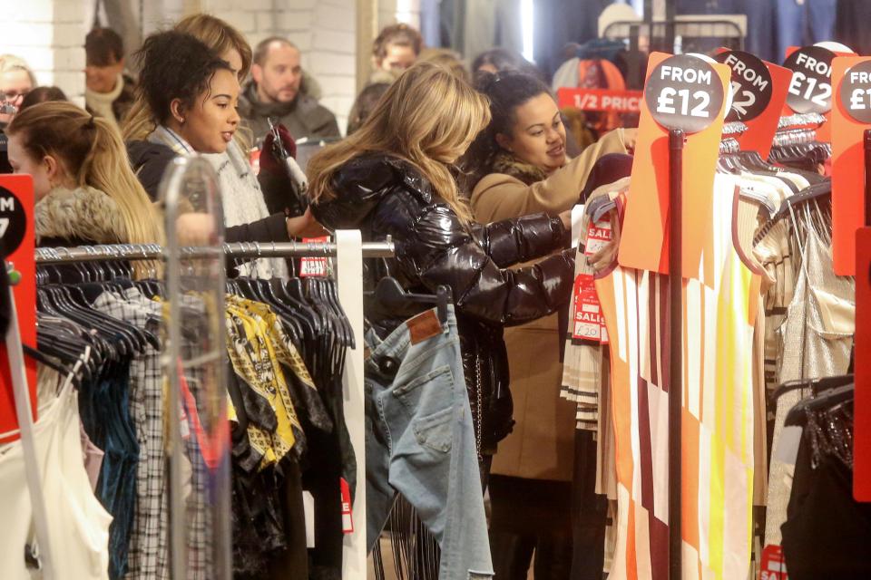  Stores have slashed prices today in a bid to attract post-Christmas bargain hunters