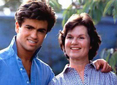  George Michael with beloved mum Lesley