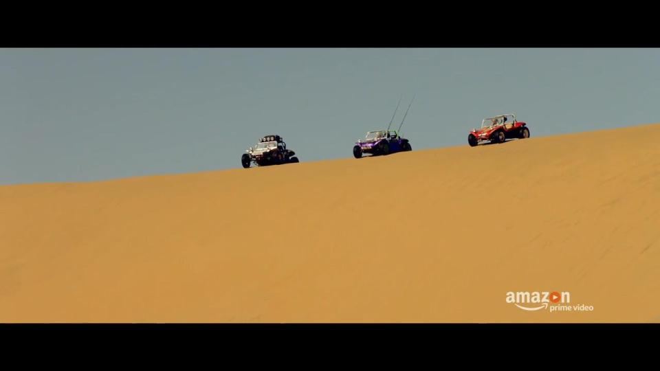  He, Richard Hammond and James May set off for an epic journey across Namibia in beach buggies