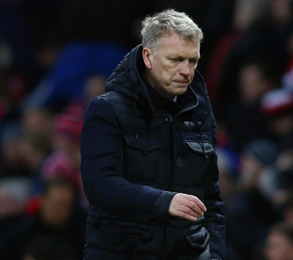  David Moyes may look to offload the defender to raise cash for new signings