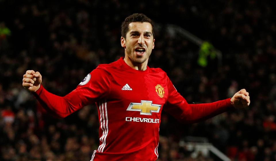  Henrikh Mkhitaryan scored a flying back-heel against Sunderland