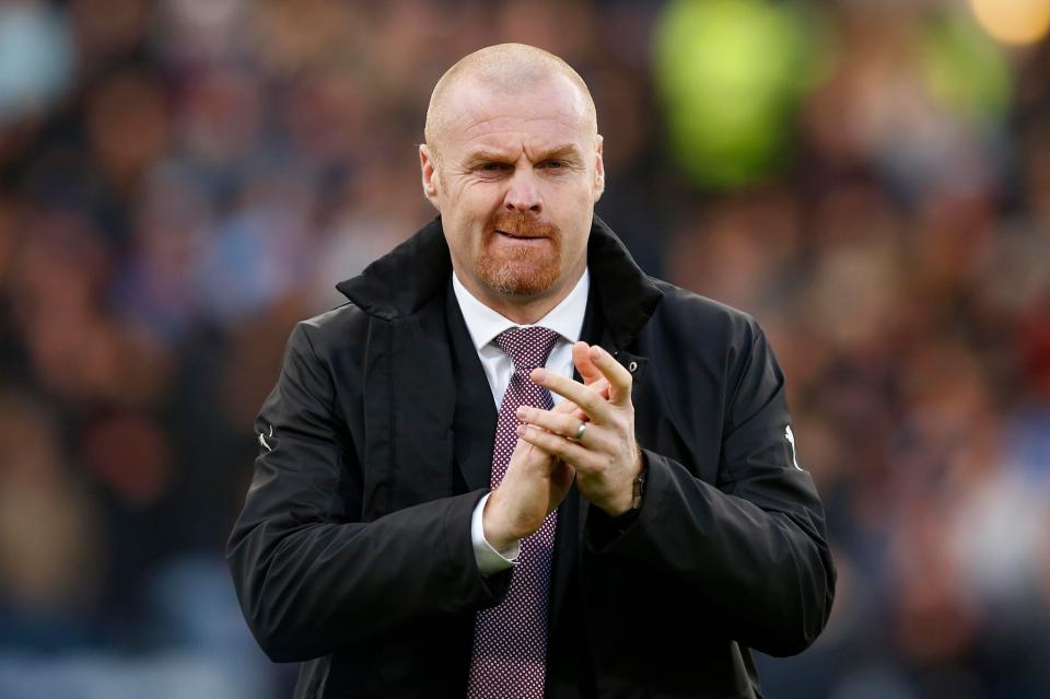  Sean Dyche is delighted with Burnley's year