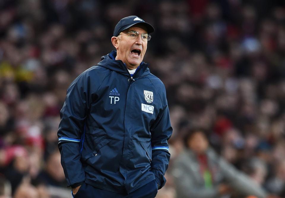  West Brom boss Tony Pulis wants to get back to winning ways