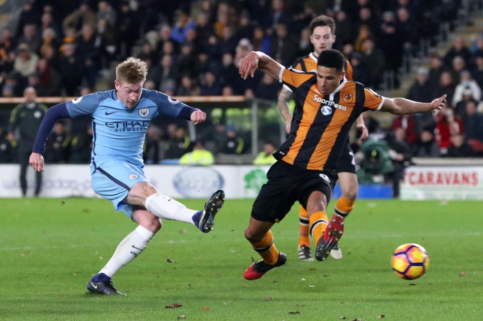  Kevin De Bruyne continued to be dangerous for Manchester City