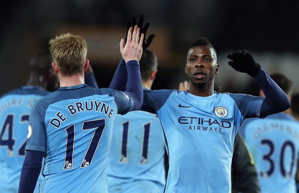  Kelechi Iheanacho's late goal against Hull lifted him to the top of the scoring chart