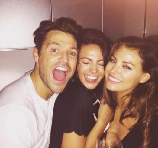  Mark Wright and Michelle Keegan looked all loved up in a rare selfie on Boxing Day