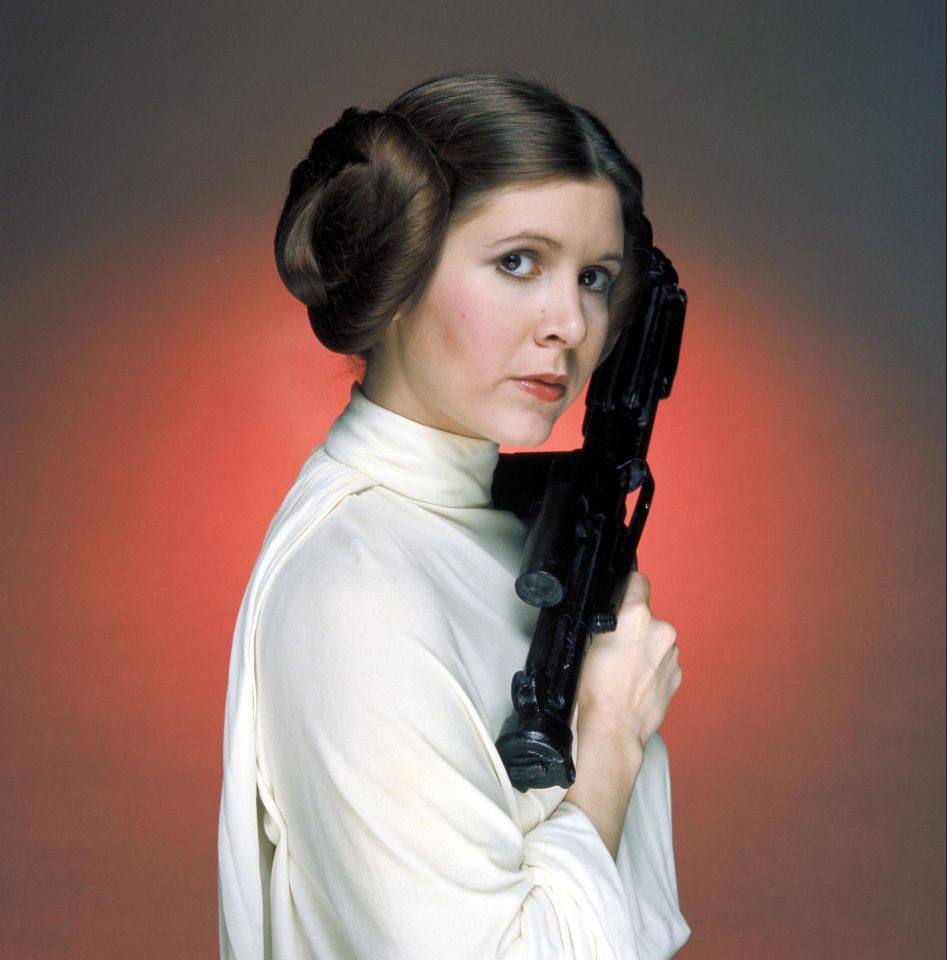  Carrie Fisher, who portrayed Princess Leia in the Star Wars franchise, passed away this week aged just 60