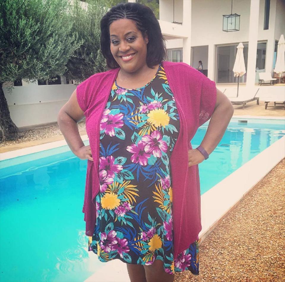  Alison Hammond has lost two stone after taking part in ITV's Sugar Free Farm