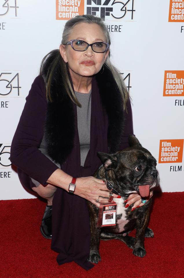  Carrie Fisher, one of the most famous faces from the Star Wars franchise, died on Tuesday after suffering heart problems