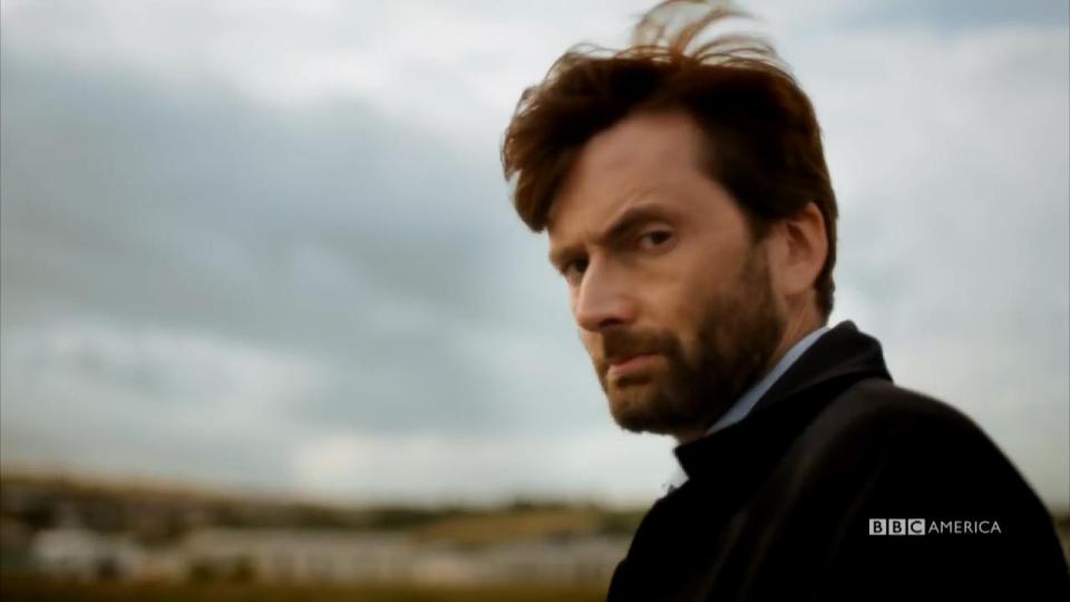  BROADCHURCH: David Tennant and Olivia Colman are back in the spring as DI Alec Harvey and DS Ellie Miller for the final series of the hit ITV crime drama. Lenny Henry also stars.