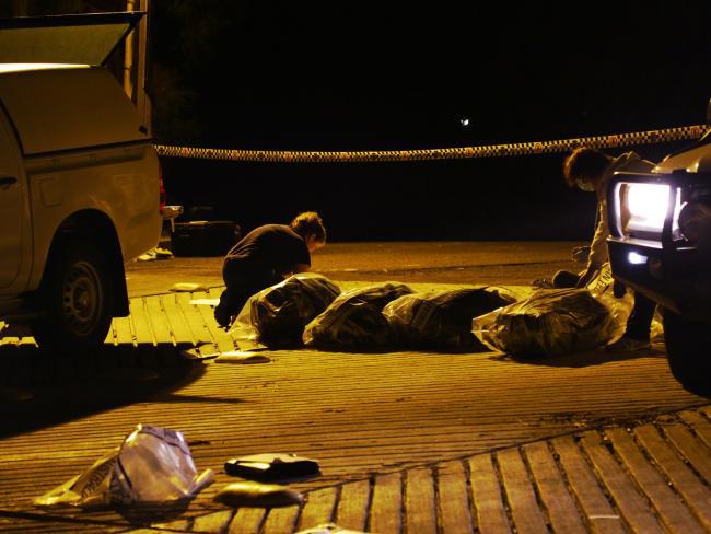  Cops are said to have seized the 500kg cocaine haul from an inflatable boat on the New South Wales Central Coast