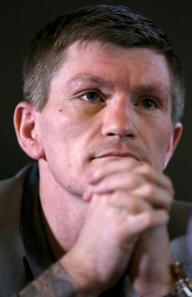  Ricky Hatton has spoken ain detail about his battle with depression