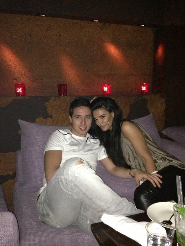  Nasri and Anara on holiday in 2014