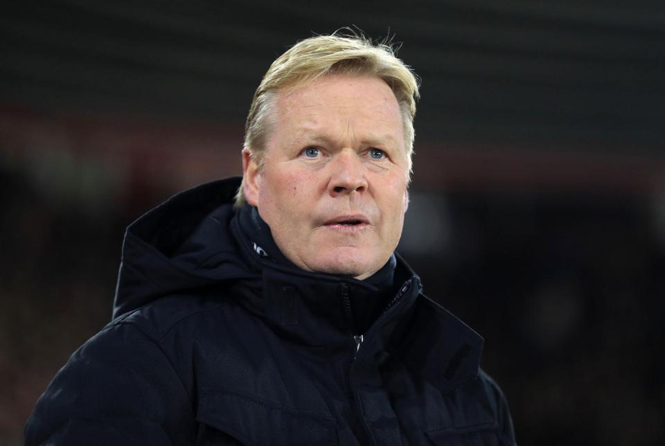  Ronald Koeman has set his sights on a number of January transfers