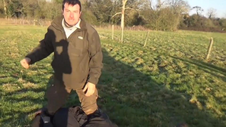  Sabs claim the man is a terrierman for the Ledbury Hunt and want cops to investigate