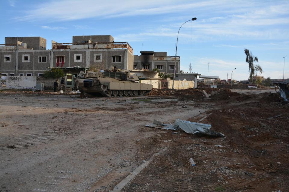  Devastation ... Mosul has been reduced to rubble since ISIS took over in 2014