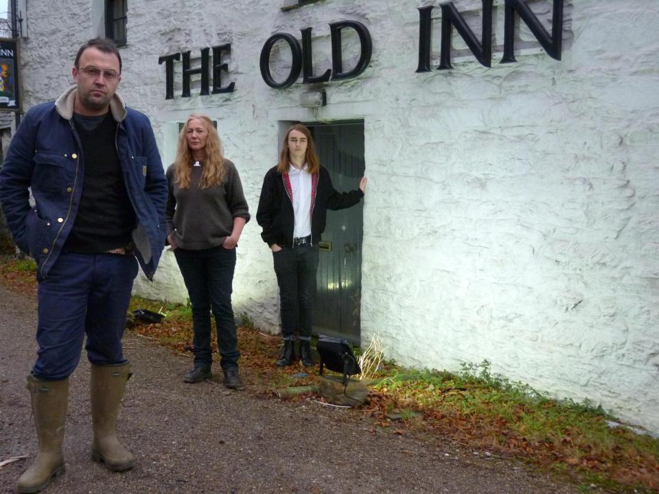  The spooky goings on at the Highlands pub have included glasses being rattled and chairs pushed over claim workers  (Moira Kerr/Daily Record)