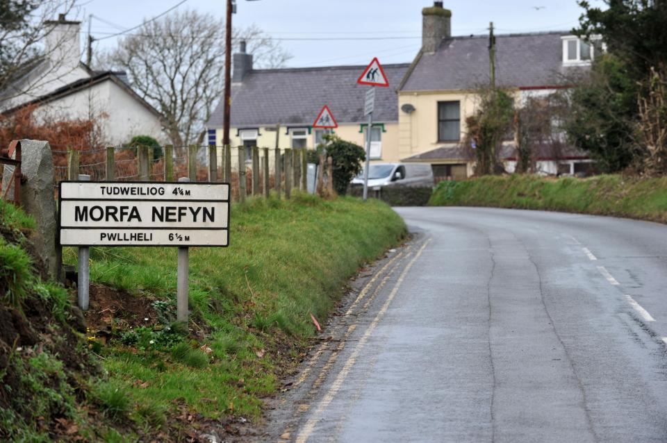  She put up posters around the village of Morfa Nefyn in North Wales