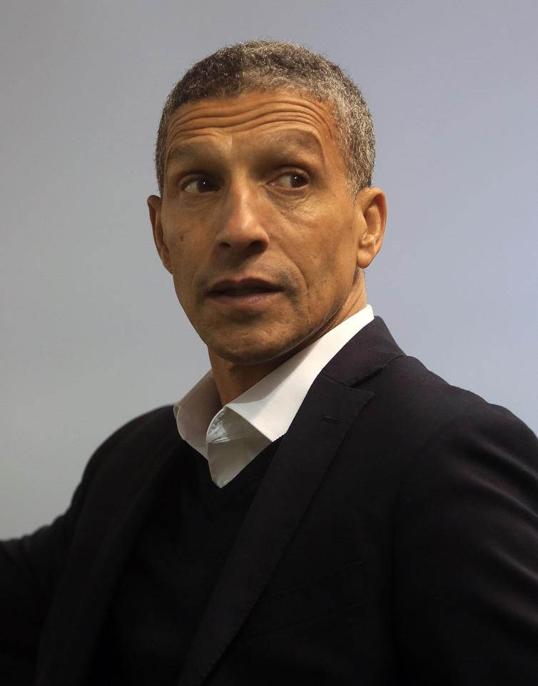  Chris Hughton will have been left disappointed he was denied the chance to extend the Seagulls' lead at the top