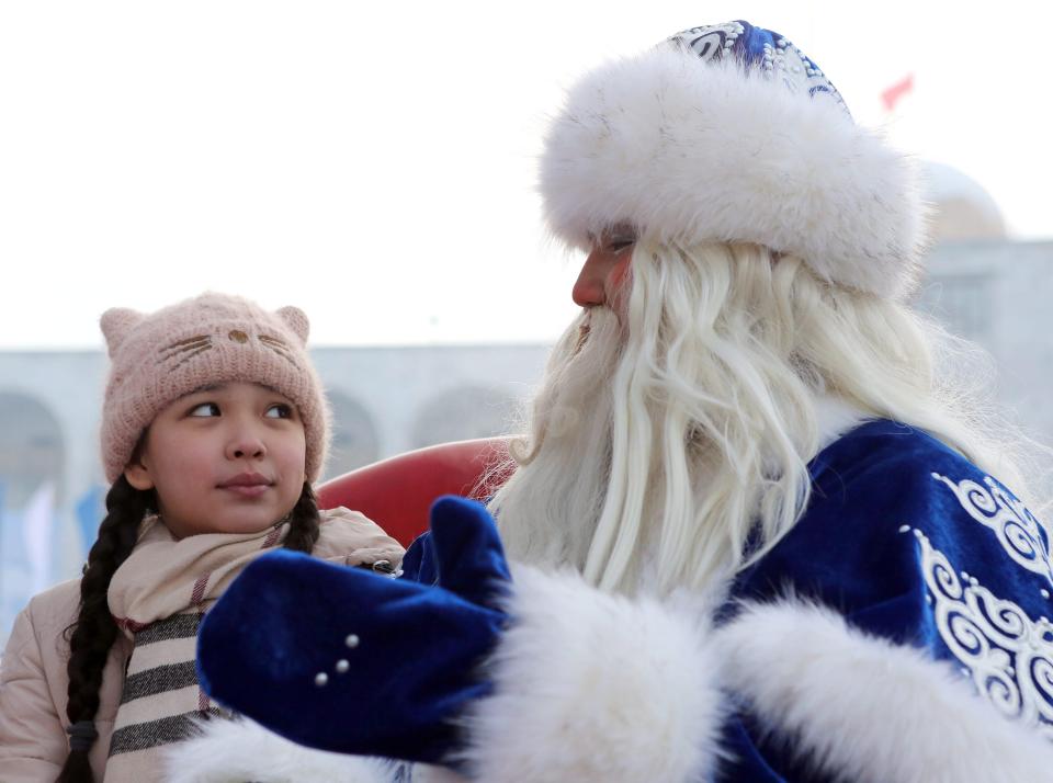  Father Frost is the Slavic culture equivalent of Santa Claus