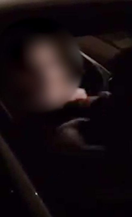  A group of bystanders filmed the encounter and sung instead of helping the driver as he was allegedly assaulted