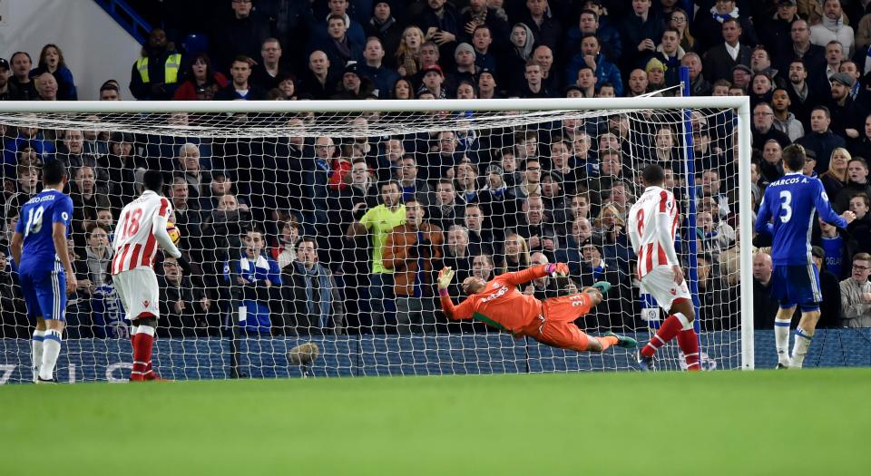  Chelsea twice had to fight back from behind against Potters with Willian netting the winner