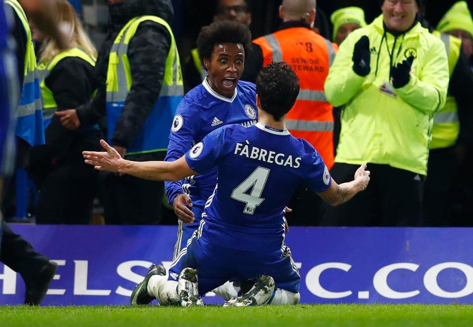  Cesc Fabregas made it 100 Premier League assists in record time