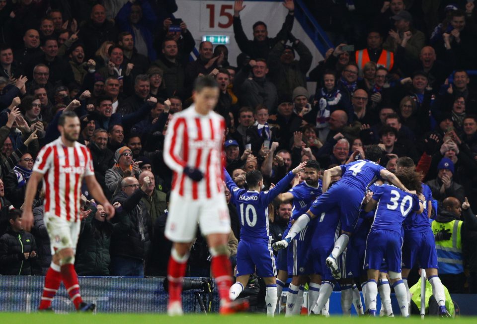  Chelsea were not at their best but still managed to beat Stoke 4-2