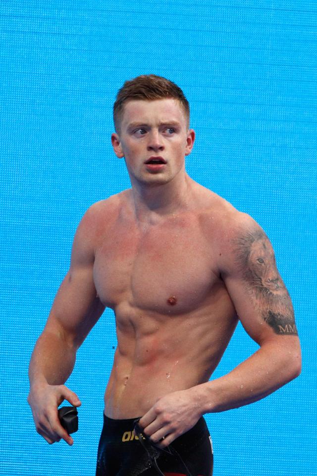  Adam Peaty took a break from swimming in 2021 to concentrate on his mental health