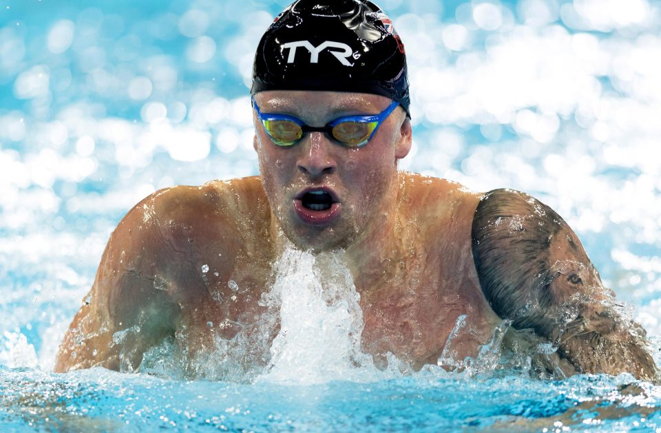  Adam Peaty won the 50m Breaststroke bronze with a British record on the opening night of the 2017 European Short Course Championships in Copenhagen