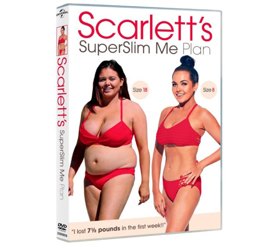  Many celebs fall off the healthy bandwagon following their fitness DVD release, but Scarlett is determined she won't be one of them