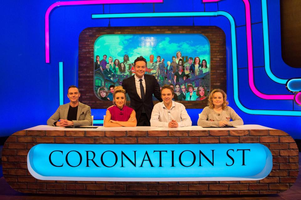 The Big Soap Quiz: Coronation Street vs Emmerdale: In this fun annual ‘soap-off’, teams will be led by Mark Charnock (Marlon Dingle) and Jack P Shepherd (David Platt)