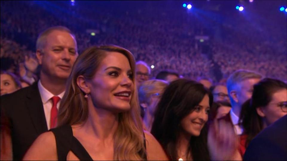  Sky Sports Charlotte Jackson smiles as the Thunderclap takes off