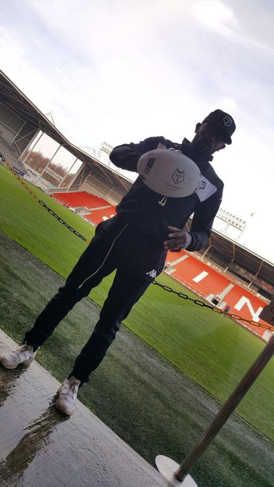  Wolfpack hopefuls have been around Super League grounds - as Ty Elkins shows at St Helens