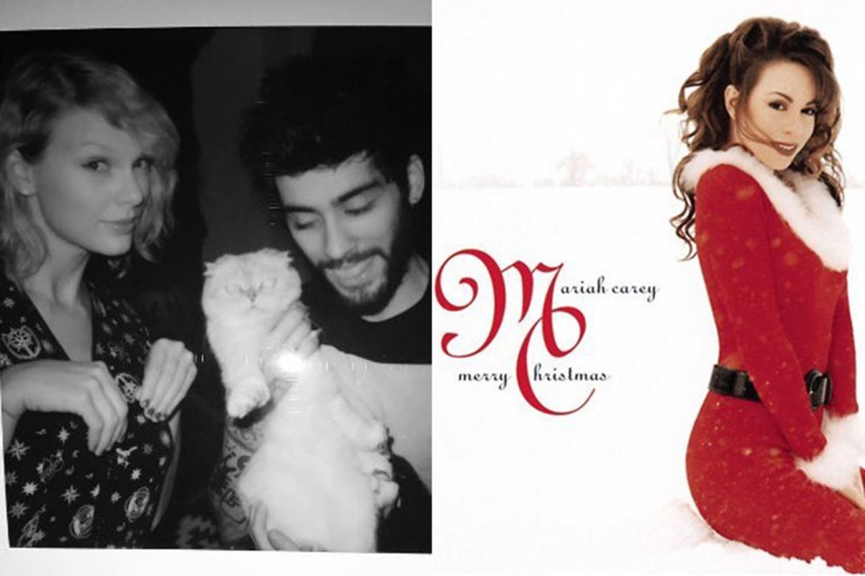  Taylor Swift and Zayn Malik's surprise single along with Mariah Careys Christmas classic are also in the running