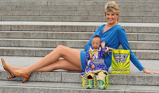  Russia's Svetlana Pankratova officially holds the record for the world's longest legs