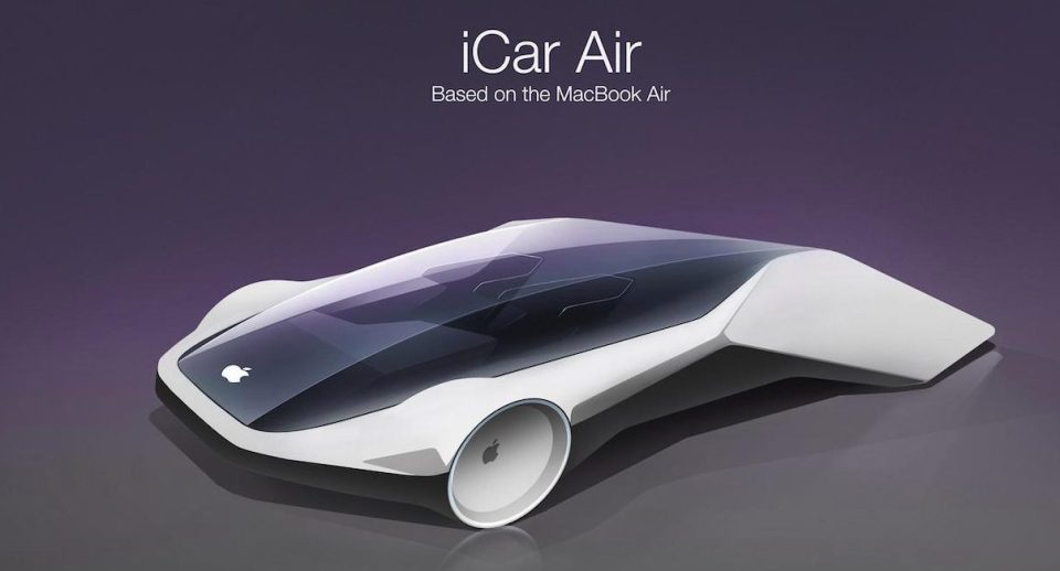  The sleek Macbook Air inspired this driverless car design