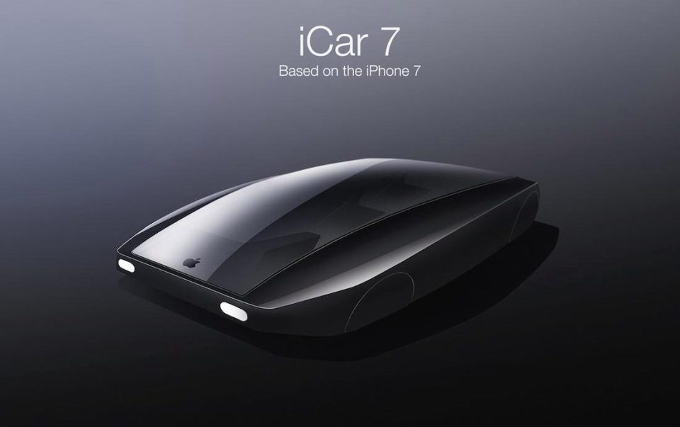  The iCar 7 is based on the design of the iPhone 7