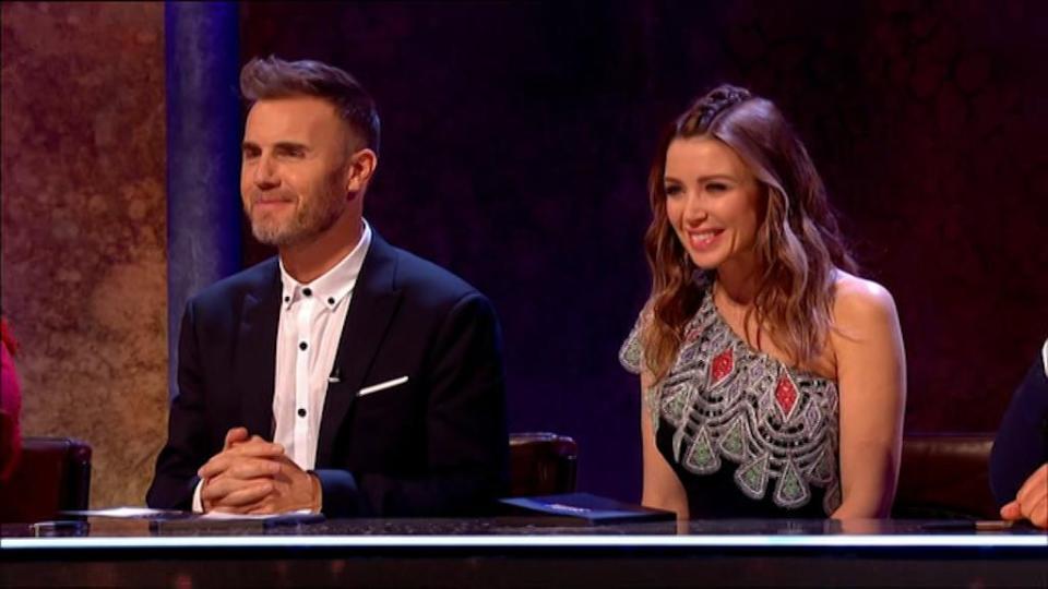  Gary Barlow and Dannii Minogue were impressed