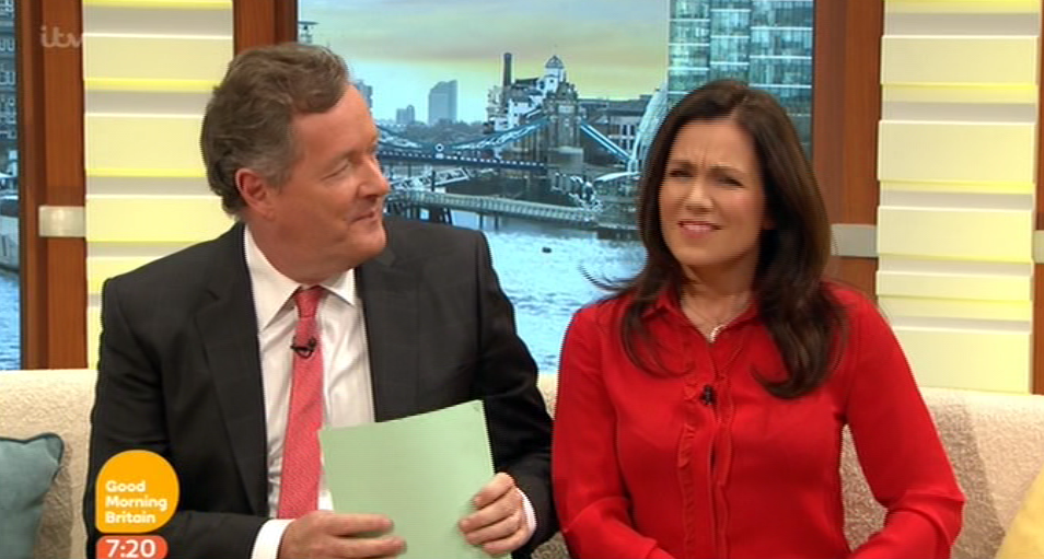  Susanna, a mum of three, was shocked by Piers' comments about older mums