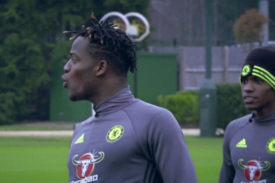  For Batshuayi's sake, let's hope boss Antonio Conte was not looking