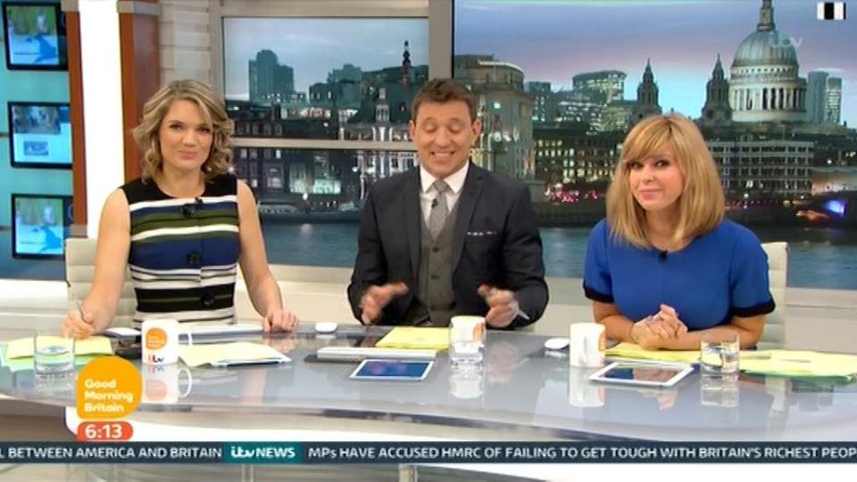  GMB host Ben Shephard gets cheeky as he chats about Great Tit birds