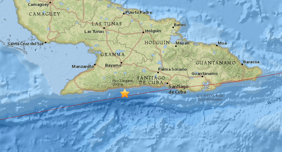  The quake was off the coast of the island nation's south-east