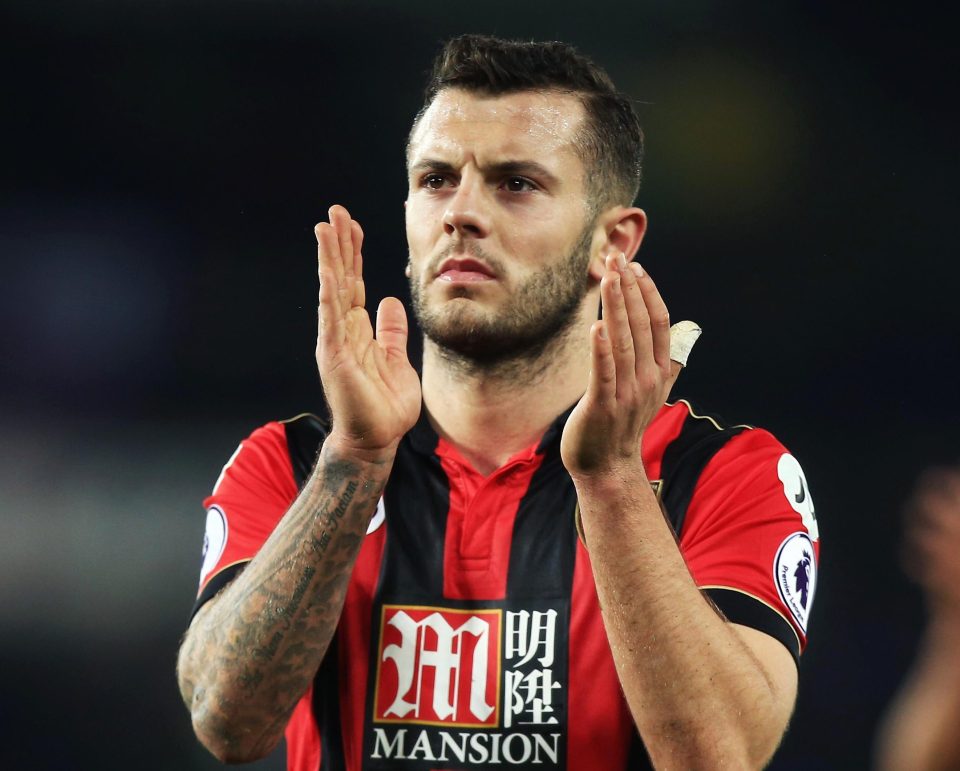  Jack Wilshere is a summer target for Everton boss Ronald Koeman while Manchester City are also keen