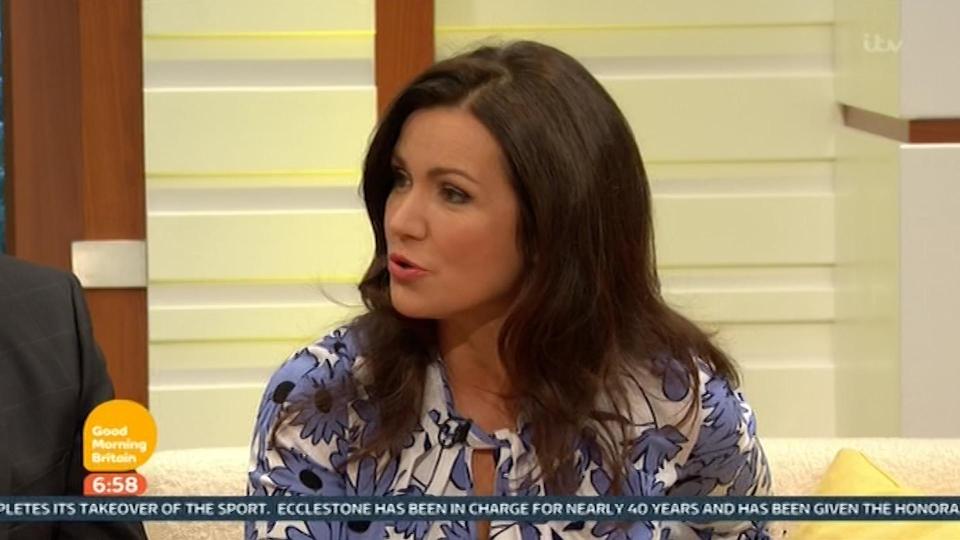  Susanna Reid has hit out at fans who criticised her for not challenging Piers Morgan on his controversial Women's March views