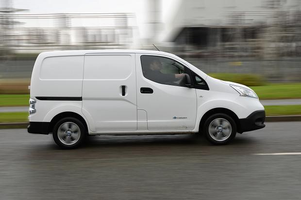  White van men... Grafters Steve and Alex test drive the Nissan van